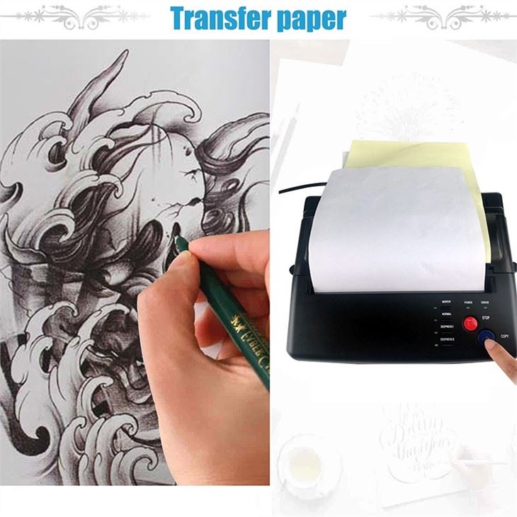Thermal Paper Tattoo